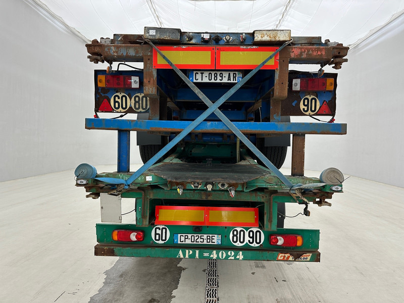 Fruehauf 4x Skelet 2 x 20-40 ft - Транспортер на контејнер/ Полуприколка со променливо тело: слика 5 Fruehauf 4x Skelet 2 x 20-40 ft - Транспортер на контејнер/ Полуприколка со променливо тело: слика 5