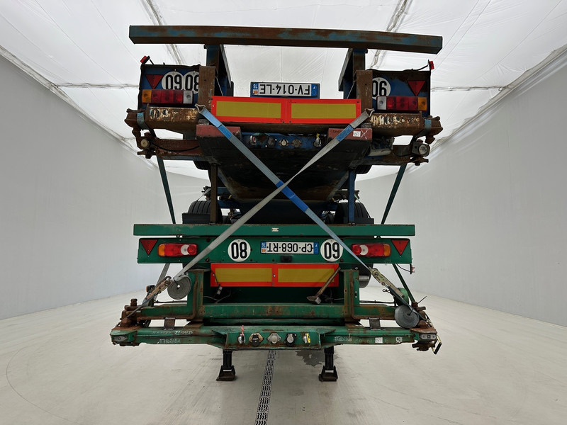 Fruehauf 4x Skelet 2 x 20-40 ft - Транспортер на контејнер/ Полуприколка со променливо тело: слика 2 Fruehauf 4x Skelet 2 x 20-40 ft - Транспортер на контејнер/ Полуприколка со променливо тело: слика 2