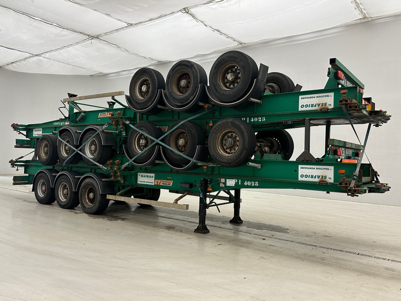 GT Trailers 4 x Skelet 2 x 20-40 ft - Транспортер на контејнер/ Полуприколка со променливо тело: слика 3 GT Trailers 4 x Skelet 2 x 20-40 ft - Транспортер на контејнер/ Полуприколка со променливо тело: слика 3