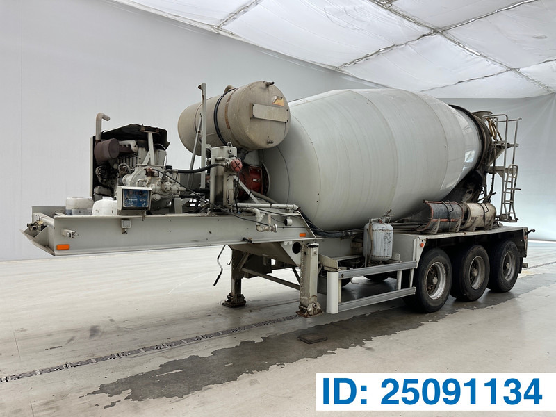 MOL Mixer 10 cub - Полуприколка миксер за бетон: слика 1 MOL Mixer 10 cub - Полуприколка миксер за бетон: слика 1