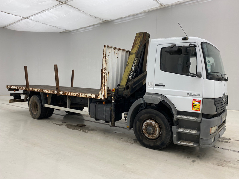 Mercedes-Benz Atego 1828* - Камион со платформа, Камион со кран: слика 3 Mercedes-Benz Atego 1828* - Камион со платформа, Камион со кран: слика 3