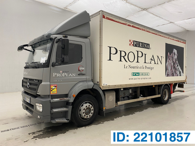 Mercedes-Benz Axor 1833 - Камион сандучар: слика 1 Mercedes-Benz Axor 1833 - Камион сандучар: слика 1