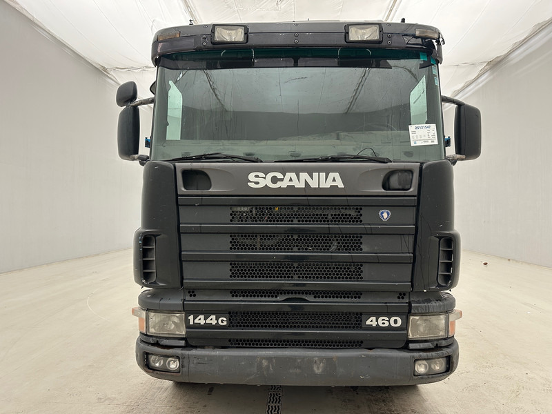 Scania 144.460 - 8x4 - Камион со платформа, Камион со кран: слика 2 Scania 144.460 - 8x4 - Камион со платформа, Камион со кран: слика 2