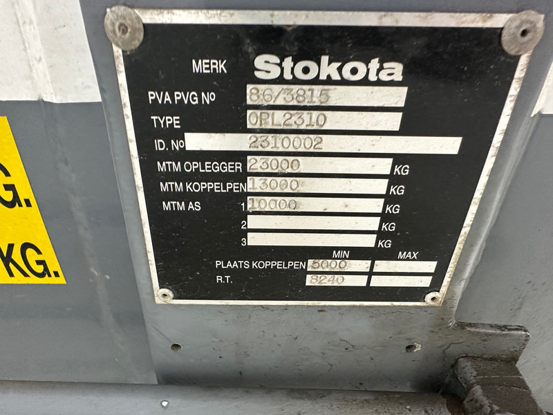 Stokota Tank 25000 L - Полуприколка цистерна: слика 4 Stokota Tank 25000 L - Полуприколка цистерна: слика 4