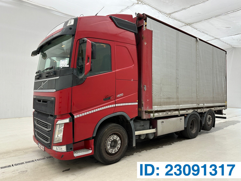 Volvo FH 420 Globetrotter - 6x2 - Камион со церада: слика 1 Volvo FH 420 Globetrotter - 6x2 - Камион со церада: слика 1
