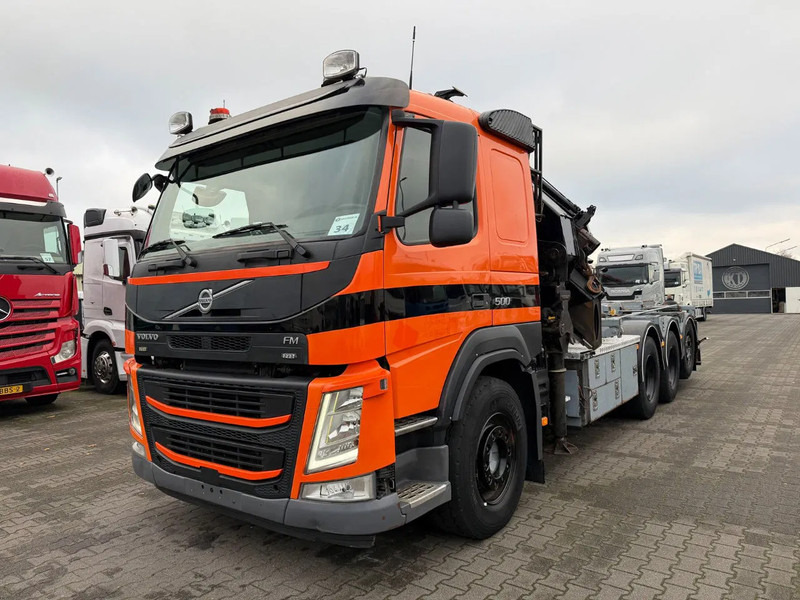 Volvo FM 500 8X4 Tridem Euro 6 Palfinger 42002 + Fly jib - Камион со кабелски систем, Камион со кран: слика 5 Volvo FM 500 8X4 Tridem Euro 6 Palfinger 42002 + Fly jib - Камион со кабелски систем, Камион со кран: слика 5