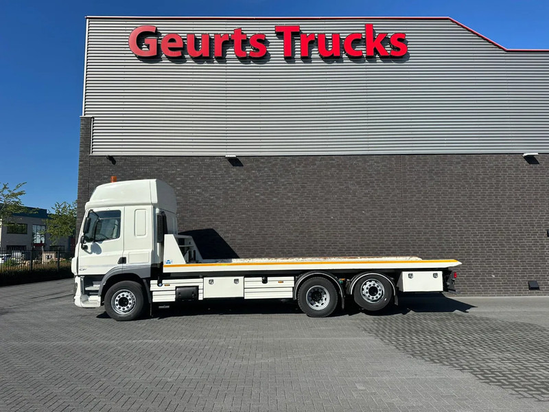 DAF CF 410 6X2 M4SN3 OPRIJWAGEN / MACHINE TRANSPORTER / PLATEAU - Автотранспортен камион: слика 1 DAF CF 410 6X2 M4SN3 OPRIJWAGEN / MACHINE TRANSPORTER / PLATEAU - Автотранспортен камион: слика 1