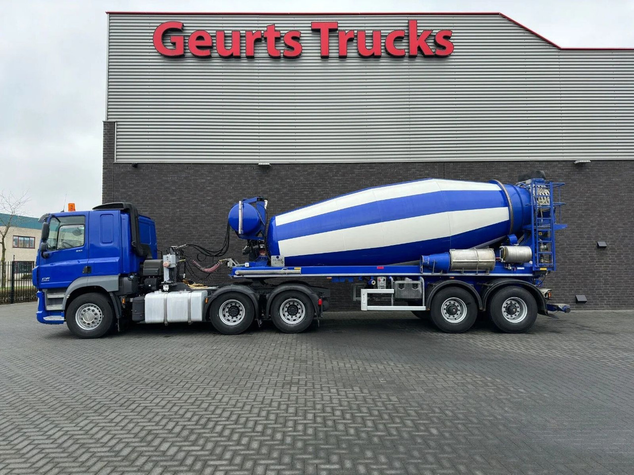 DAF CF 510 6X4 + DE BUF ST2 2-ASSIGE 10M3 CONCRETE M - Камион миксер за бетон: слика 1 DAF CF 510 6X4 + DE BUF ST2 2-ASSIGE 10M3 CONCRETE M - Камион миксер за бетон: слика 1