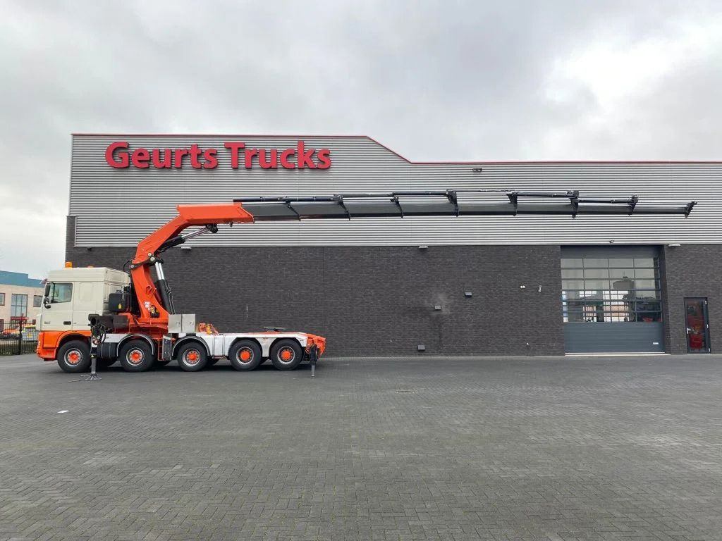 DAF XF 105 10X4 + FASSI F1500AXP.28 KRAAN/KRAN/CRANE - Камион со кран, Камион влекач: слика 1 DAF XF 105 10X4 + FASSI F1500AXP.28 KRAAN/KRAN/CRANE - Камион со кран, Камион влекач: слика 1