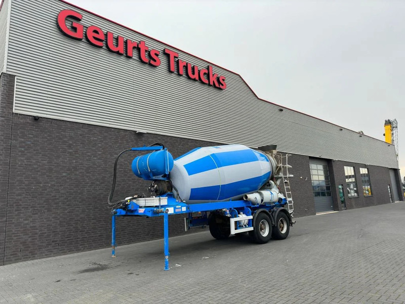 De Buf 2-ASSIGE 10M3 CONCRETE MIXER/MISCHER/MIXER - Полуприколка миксер за бетон: слика 2 De Buf 2-ASSIGE 10M3 CONCRETE MIXER/MISCHER/MIXER - Полуприколка миксер за бетон: слика 2
