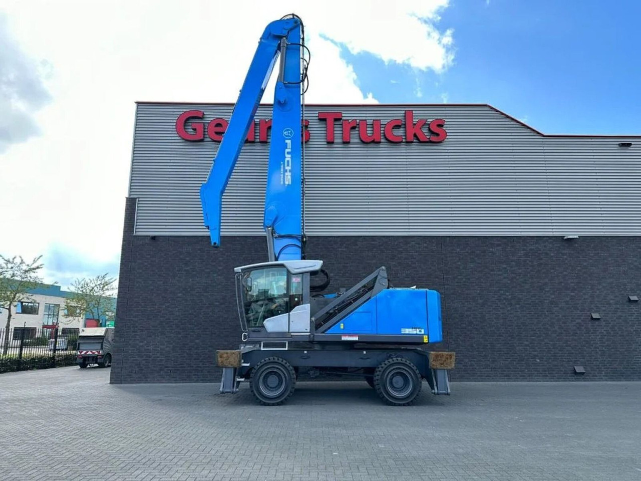 Fuchs MHL 350 MATERIAL HANDLER/UMSCHLAGBAGGER/OVERSLAG - Кулски кран: слика 4 Fuchs MHL 350 MATERIAL HANDLER/UMSCHLAGBAGGER/OVERSLAG - Кулски кран: слика 4