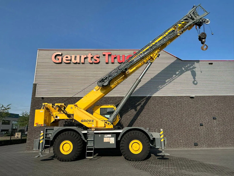 Grove RT880E ROUGH TERRAIN CRANE + JIB + 2 x WINCH - Кран за нерамни терени: слика 5 Grove RT880E ROUGH TERRAIN CRANE + JIB + 2 x WINCH - Кран за нерамни терени: слика 5
