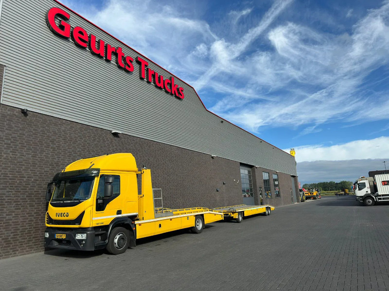 Iveco EuroCargo 120 -280 4X2 WITTEVEEN AUTOTRANSPORTER/DUBBEL LADER/OPRIJWAGEN/MACHINE TRANSPORTER + AANHANGER/TRAILER - Автотранспортен камион: слика 4 Iveco EuroCargo 120 -280 4X2 WITTEVEEN AUTOTRANSPORTER/DUBBEL LADER/OPRIJWAGEN/MACHINE TRANSPORTER + AANHANGER/TRAILER - Автотранспортен камион: слика 4