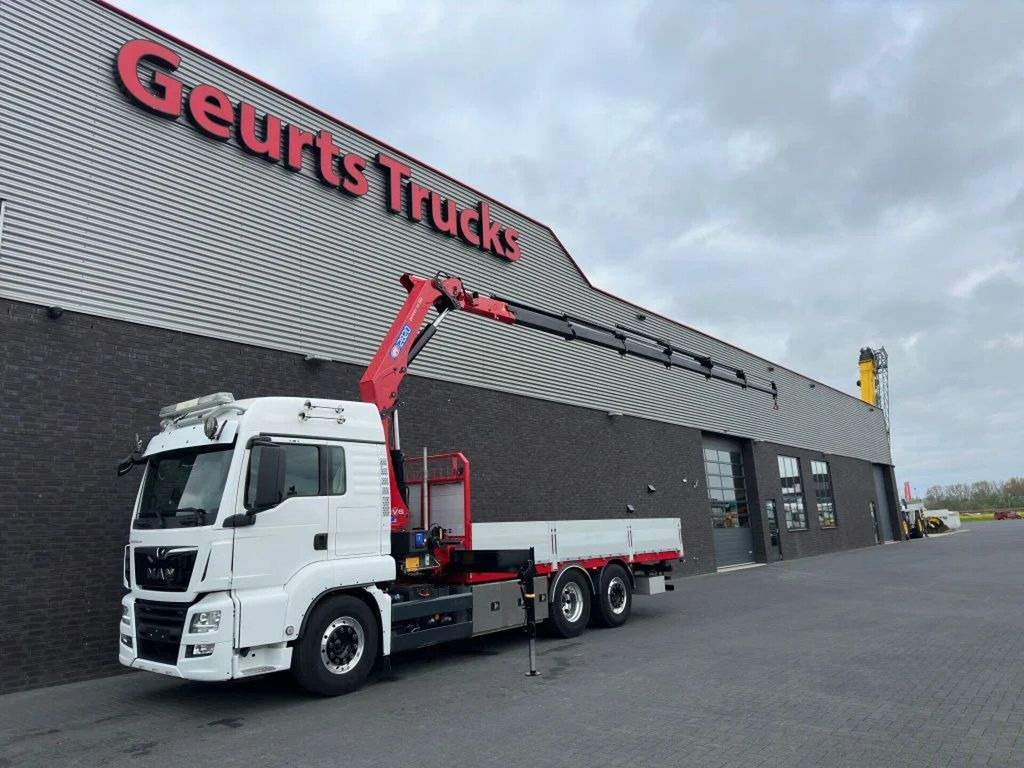MAN TGS 26.500 6X2 + HMF 2820-K6 KRAAN/KAN/CRANE/GRU - Камион со кран, Камион со платформа: слика 2 MAN TGS 26.500 6X2 + HMF 2820-K6 KRAAN/KAN/CRANE/GRU - Камион со кран, Камион со платформа: слика 2