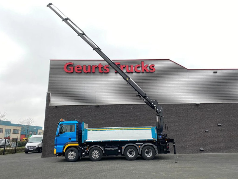 MAN TGS 35.480 8X4 KIPPER/TIPPER + HMF 2620-K5 KRAAN/KRAN/CRANE/GRUA - Кипер, Камион со кран: слика 2 MAN TGS 35.480 8X4 KIPPER/TIPPER + HMF 2620-K5 KRAAN/KRAN/CRANE/GRUA - Кипер, Камион со кран: слика 2