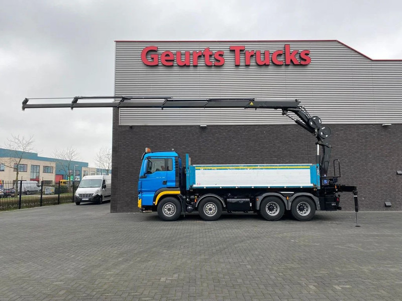 MAN TGS 35.480 8X4 KIPPER/TIPPER + HMF 2620-K5 KRAAN/KRAN/CRANE/GRUA - Кипер, Камион со кран: слика 1 MAN TGS 35.480 8X4 KIPPER/TIPPER + HMF 2620-K5 KRAAN/KRAN/CRANE/GRUA - Кипер, Камион со кран: слика 1