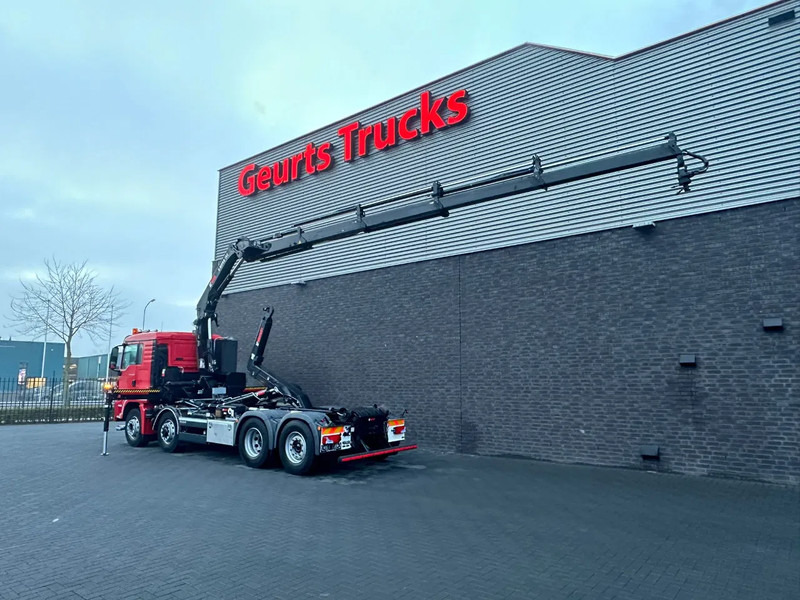 MAN TGS 35.500 8X4H-6 MET MULTILIFT ULT T 21 S51 HAAKARMSYSTEEM + HIAB X-HIPRO 192 E-4 KRAAN/CRANE/KRAN/GRUA - Камион со кука за подигање, Камион со кран: слика 3 MAN TGS 35.500 8X4H-6 MET MULTILIFT ULT T 21 S51 HAAKARMSYSTEEM + HIAB X-HIPRO 192 E-4 KRAAN/CRANE/KRAN/GRUA - Камион со кука за подигање, Камион со кран: слика 3