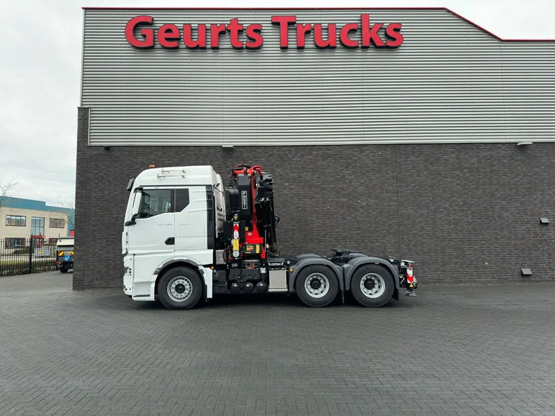 Камион со кран MAN TGX 33.520 6X4 TREKKER-BAKWAGEN COMBI + FASSI F485RA.2.28 KRAAN/KRAN/CRANE/GRUA/NEW: слика 7