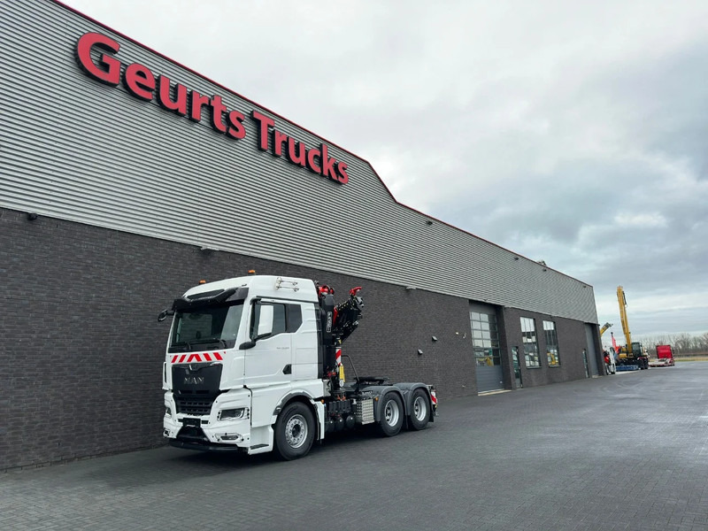 Камион со кран MAN TGX 33.520 6X4 TREKKER-BAKWAGEN COMBI + FASSI F485RA.2.28 KRAAN/KRAN/CRANE/GRUA/NEW: слика 8