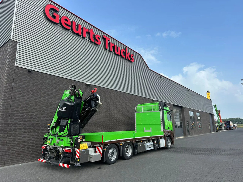 Камион со кран Mercedes-Benz Actros 2545 6X2 OPENLAADBAK MET FASSI F545RA.2.28 XE DINAMIC KRAAN / KRAAN/ CRANE/ GRUA: слика 15