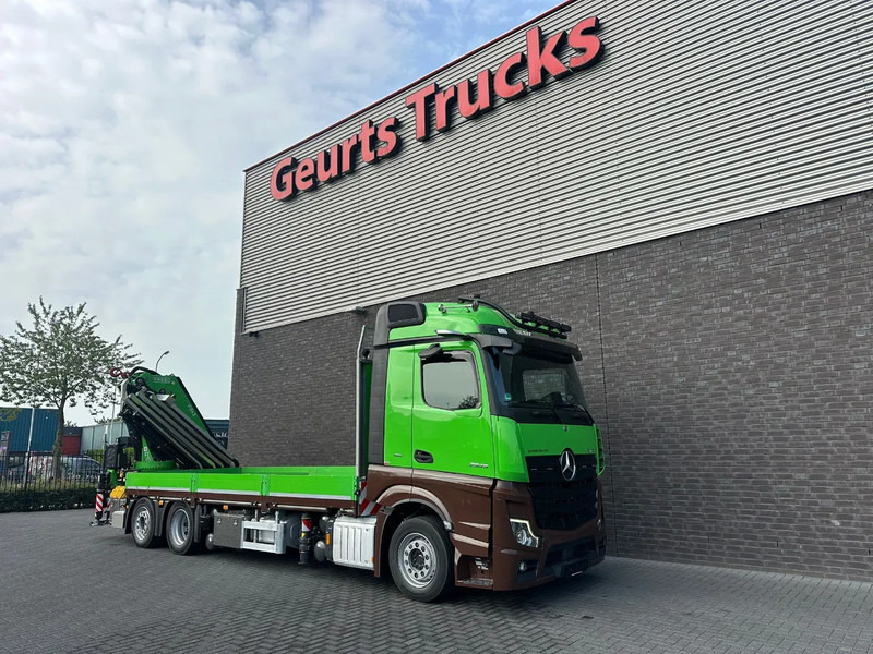 Камион со кран Mercedes-Benz Actros 2545 6X2 OPENLAADBAK MET FASSI F545RA.2.28 XE DINAMIC KRAAN / KRAAN/ CRANE/ GRUA: слика 14