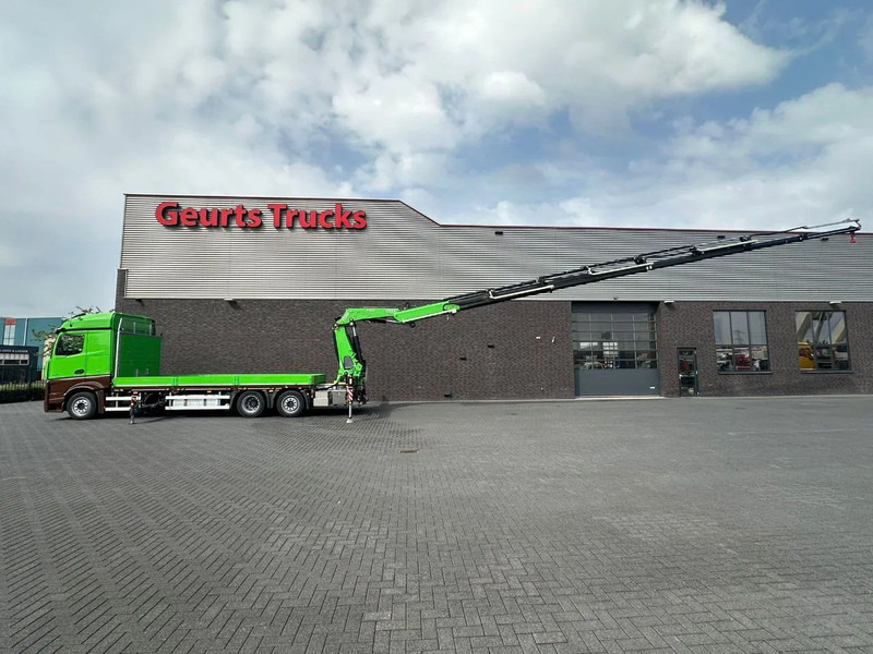 Камион со кран Mercedes-Benz Actros 2545 6X2 OPENLAADBAK MET FASSI F545RA.2.28 XE DINAMIC KRAAN / KRAAN/ CRANE/ GRUA: слика 8