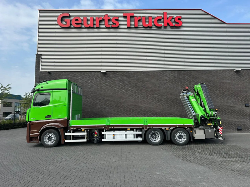 Камион со кран Mercedes-Benz Actros 2545 6X2 OPENLAADBAK MET FASSI F545RA.2.28 XE DINAMIC KRAAN / KRAAN/ CRANE/ GRUA: слика 10