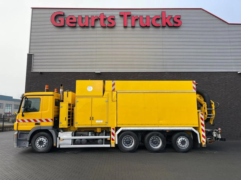 Mercedes-Benz Actros 3248 8X4 TRIDEM MTS DINO 12 SAUGBAGGER/SUCTIONEXAVATOR/GRONDZUIGER - Вакуумски камион: слика 1 Mercedes-Benz Actros 3248 8X4 TRIDEM MTS DINO 12 SAUGBAGGER/SUCTIONEXAVATOR/GRONDZUIGER - Вакуумски камион: слика 1