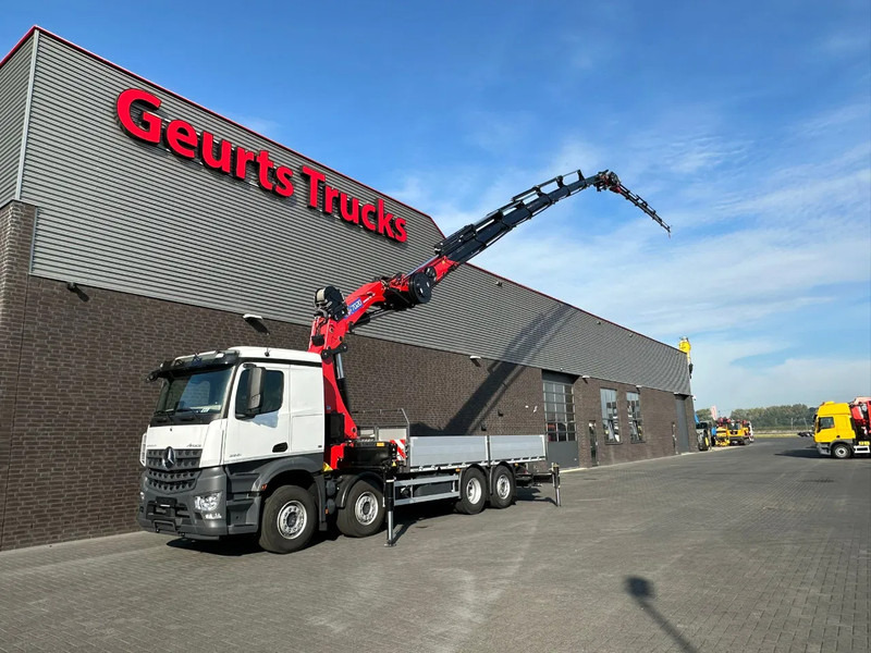 Mercedes-Benz Arocs 3251 8X2 + HMF 7020-K7 FJ 1400-K6 KRAAN/KRAN/CRANE/GRUA/NIEUW/NEW - Камион со кран: слика 2 Mercedes-Benz Arocs 3251 8X2 + HMF 7020-K7 FJ 1400-K6 KRAAN/KRAN/CRANE/GRUA/NIEUW/NEW - Камион со кран: слика 2