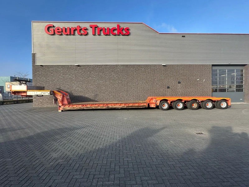 Nooteboom EURO-100-05 DIEPLADER / TIEFLADER / LOW LOADER MET HYDRAULISCH VERING EN STUURASSEN - Полуприколка за низок утовар: слика 1 Nooteboom EURO-100-05 DIEPLADER / TIEFLADER / LOW LOADER MET HYDRAULISCH VERING EN STUURASSEN - Полуприколка за низок утовар: слика 1