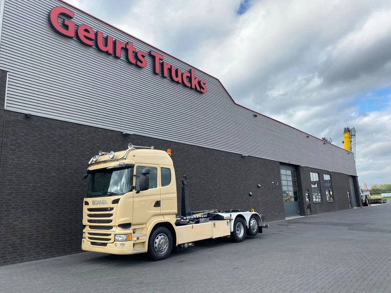 Scania R450 6X2 + PALFINGER HAAKARMSYSTEEM/ABROLLKIPPER/HOOKLIFT - Камион со кука за подигање: слика 3 Scania R450 6X2 + PALFINGER HAAKARMSYSTEEM/ABROLLKIPPER/HOOKLIFT - Камион со кука за подигање: слика 3