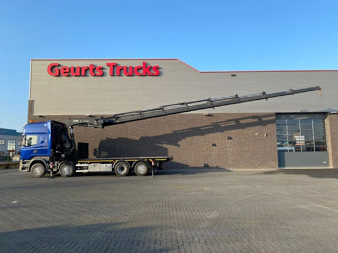 Scania R580 V8 8X2 + HIAB XS 544 E-8 HIPRO KRAAN/KRAN/C - Камион со кран: слика 2 Scania R580 V8 8X2 + HIAB XS 544 E-8 HIPRO KRAAN/KRAN/C - Камион со кран: слика 2