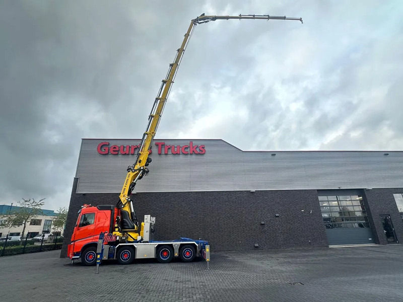 Volvo FH 500 8x2 FR TREKKER / BAKWAGEN MET HIAB X-HIPRO 1058 E8 MET JIB 150X-6 + LIER KRAAN / KRAN / CRANE / GRUA - Камион со кран: слика 3 Volvo FH 500 8x2 FR TREKKER / BAKWAGEN MET HIAB X-HIPRO 1058 E8 MET JIB 150X-6 + LIER KRAAN / KRAN / CRANE / GRUA - Камион со кран: слика 3