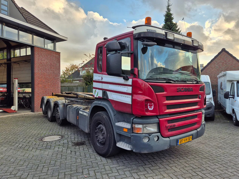 Scania P 420 8x2.... manuel gearbox. - Камион со кабелски систем: слика 1 Scania P 420 8x2.... manuel gearbox. - Камион со кабелски систем: слика 1