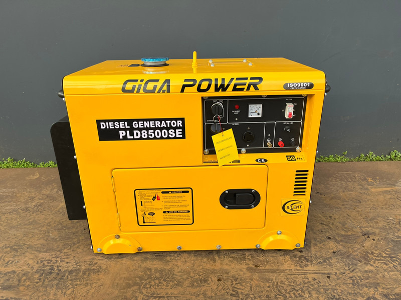 Giga power PLD8500SE 8 kVA silent generator - Генераторска поставка: слика 1 Giga power PLD8500SE 8 kVA silent generator - Генераторска поставка: слика 1