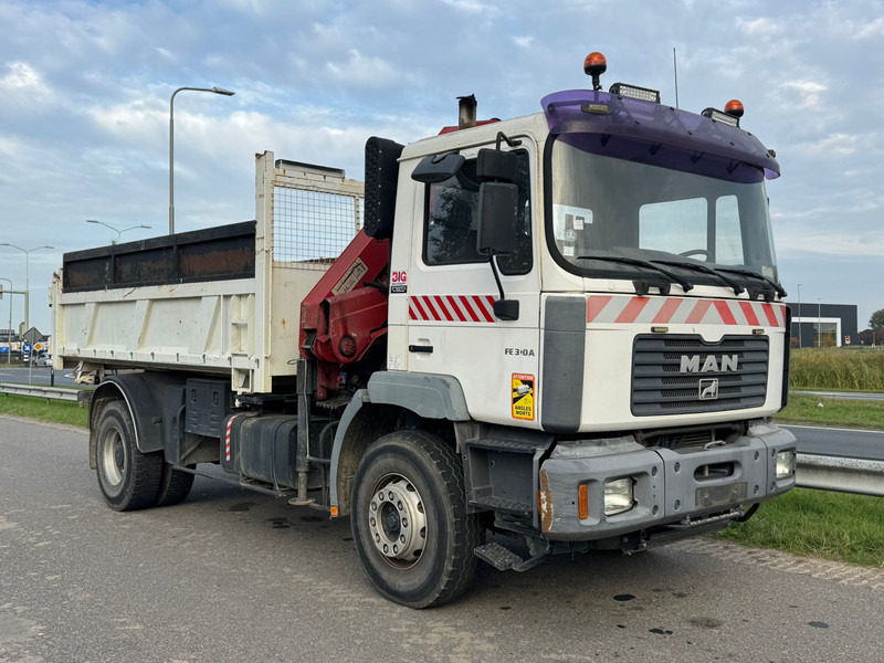 MAN 19.310 4x2 Kipper with HMF 1463K2 Crane - Кипер, Камион со кран: слика 2 MAN 19.310 4x2 Kipper with HMF 1463K2 Crane - Кипер, Камион со кран: слика 2