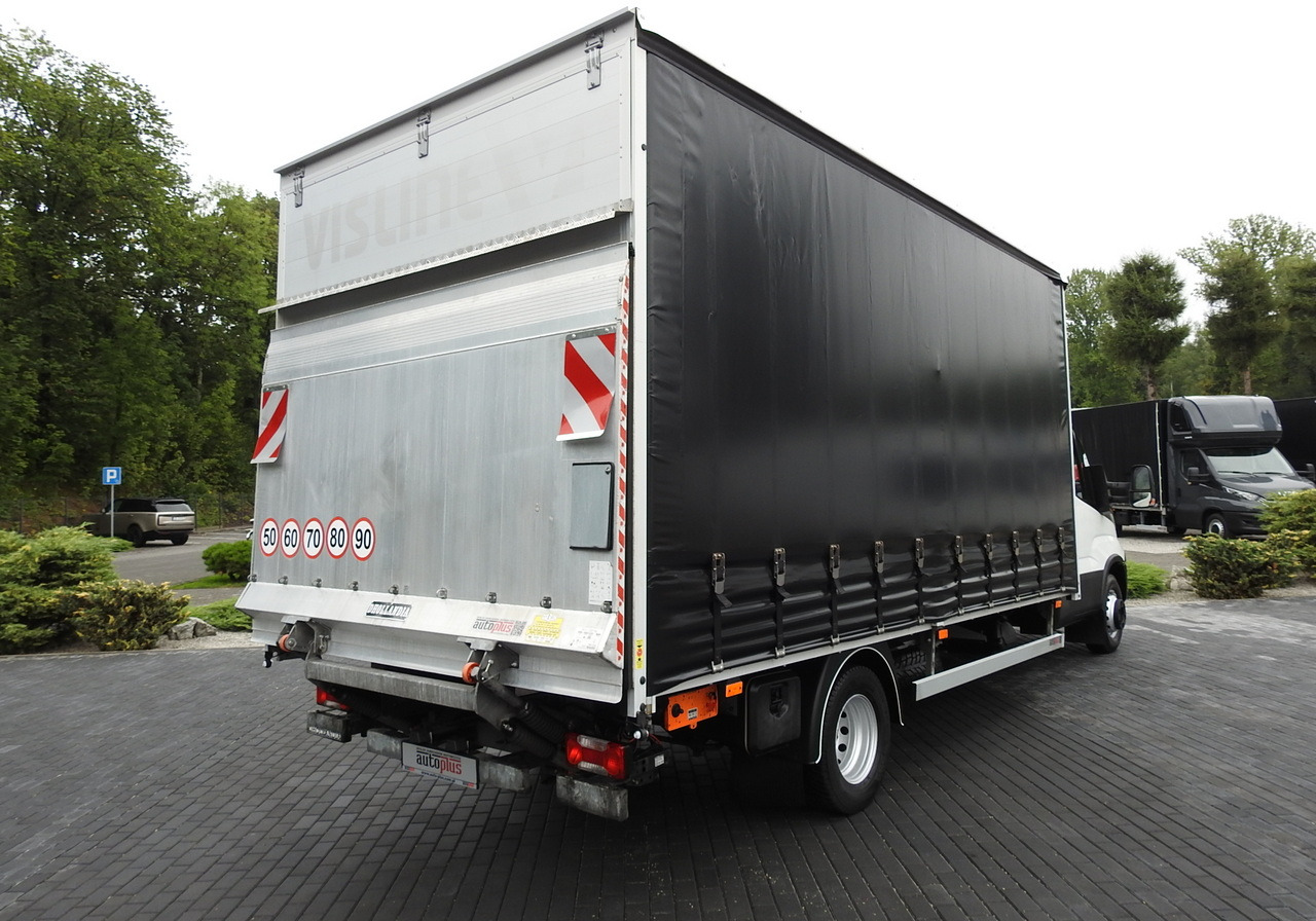 IVECO DAILY 70C18 TARPAULIN LIFT 12 PALLETS WEBASTO CRUISE CONTROL TWIN WHEELS AIR CONDITIONING 180HP - Камион со церада: слика 3 IVECO DAILY 70C18 TARPAULIN LIFT 12 PALLETS WEBASTO CRUISE CONTROL TWIN WHEELS AIR CONDITIONING 180HP - Камион со церада: слика 3