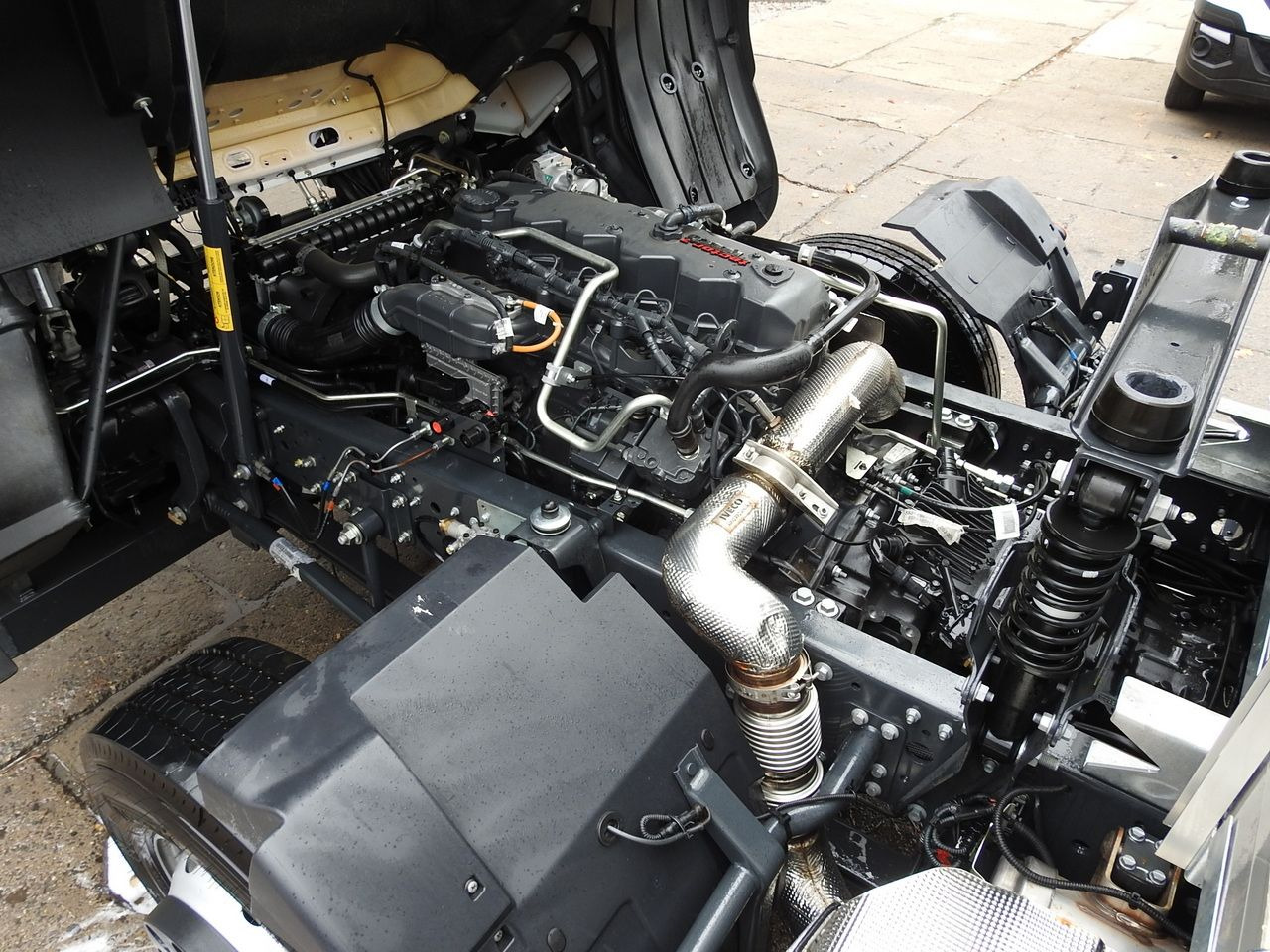 Нов Комбе со церада IVECO EUROCARGO 120-250 NEW TARPAULIN LIFT 18 PALLETS WEBASTO CRUISE CONTROL AIR CONDITIONING LED LIGHTS PNEUMATICS AUTOMATIC TRANSMISSION HI-MATIC 250HP: слика 43