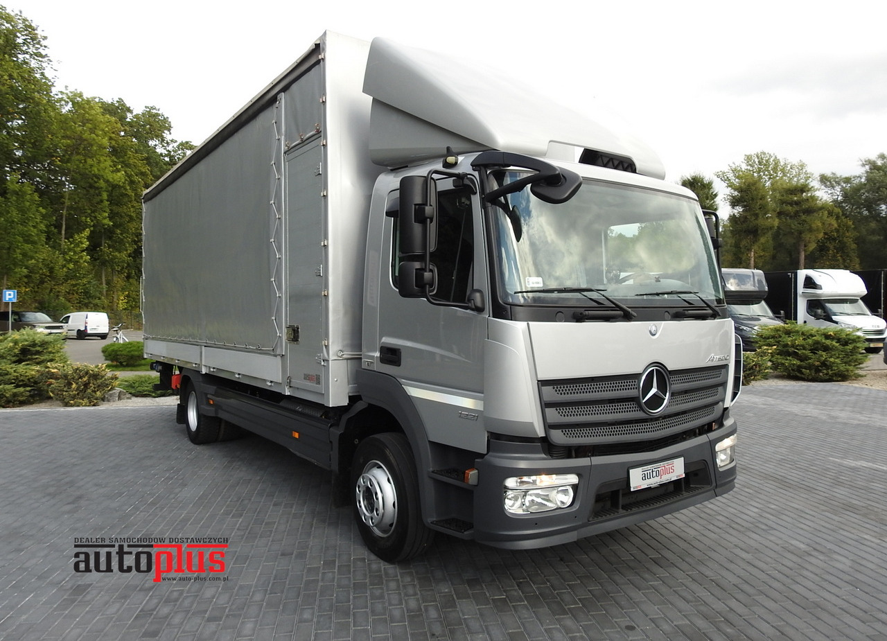 MERCEDES ATEGO 1221 TARPAULIN LIFT 16 PALLETS WEBASTO AIR CONDITIONING PNEUMATICS TWIN WHEELS 230HP - Комбе со церада: слика 1 MERCEDES ATEGO 1221 TARPAULIN LIFT 16 PALLETS WEBASTO AIR CONDITIONING PNEUMATICS TWIN WHEELS 230HP - Комбе со церада: слика 1
