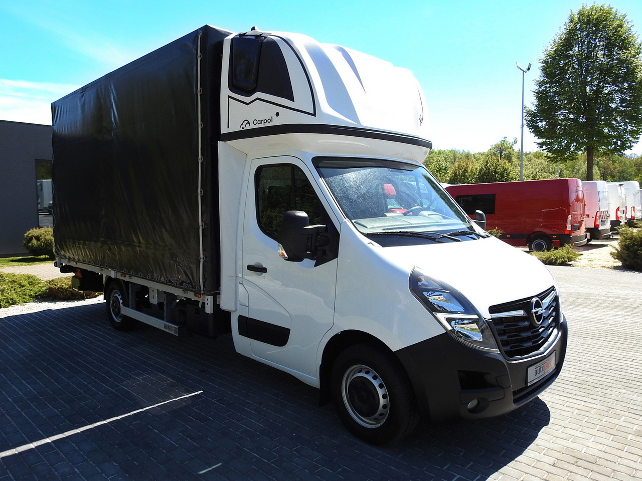 OPEL MOVANO TARPAULIN LIFT 9 PALLETS WEBASTO CRUISE CONTROL LED LIGHTS PNEUMATICS AIR CONDITIONING 160HP - Комбе со церада: слика 4 OPEL MOVANO TARPAULIN LIFT 9 PALLETS WEBASTO CRUISE CONTROL LED LIGHTS PNEUMATICS AIR CONDITIONING 160HP - Комбе со церада: слика 4