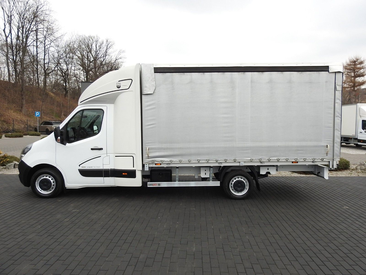 Комбе со церада, Комби со двојна кабина Opel MOVANO  PRITSCHE PLANE 8 PALETTEN WEBASTO: слика 9