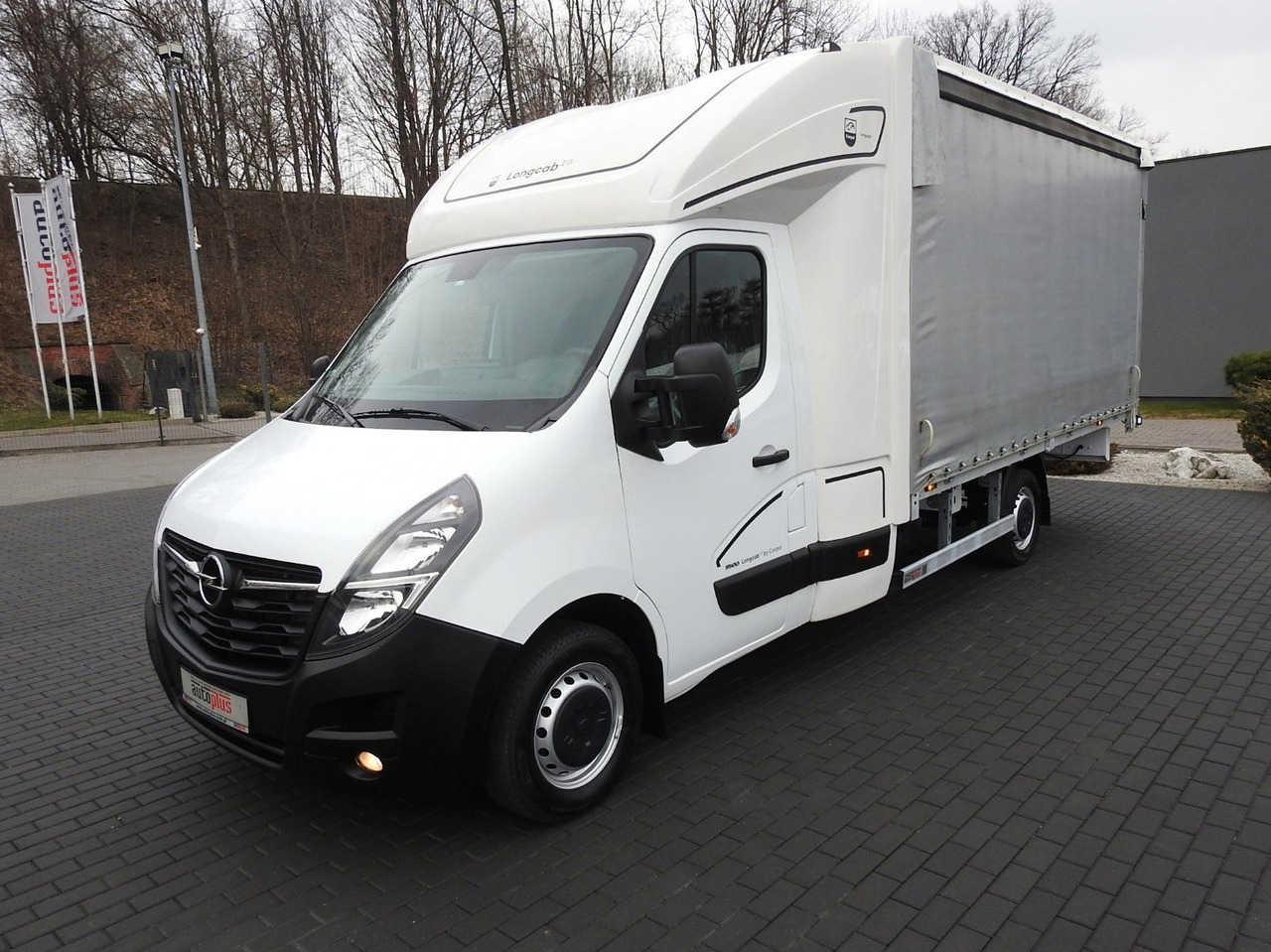 Комбе со церада, Комби со двојна кабина Opel MOVANO  PRITSCHE PLANE 8 PALETTEN WEBASTO: слика 6