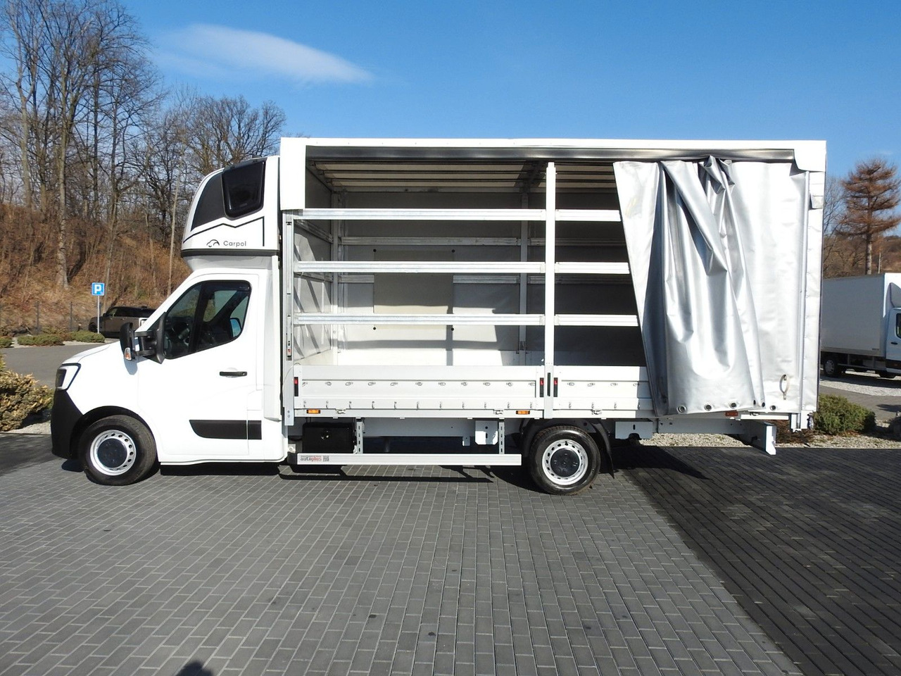 Нов Комбе со церада Renault MASTER  PRITSCHE PLANE 10 PALETTEN WEBASTO: слика 8