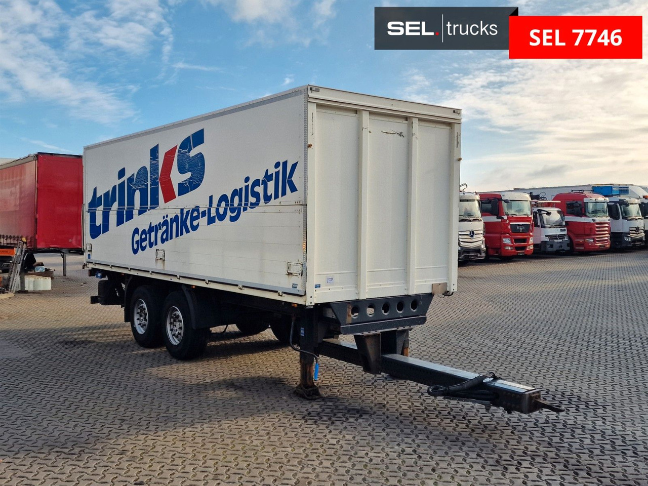 Böse BTA 7.3 / Ladebordwand / 2 Achsen - Tandem - Приколка за пијалоци: слика 3 Böse BTA 7.3 / Ladebordwand / 2 Achsen - Tandem - Приколка за пијалоци: слика 3