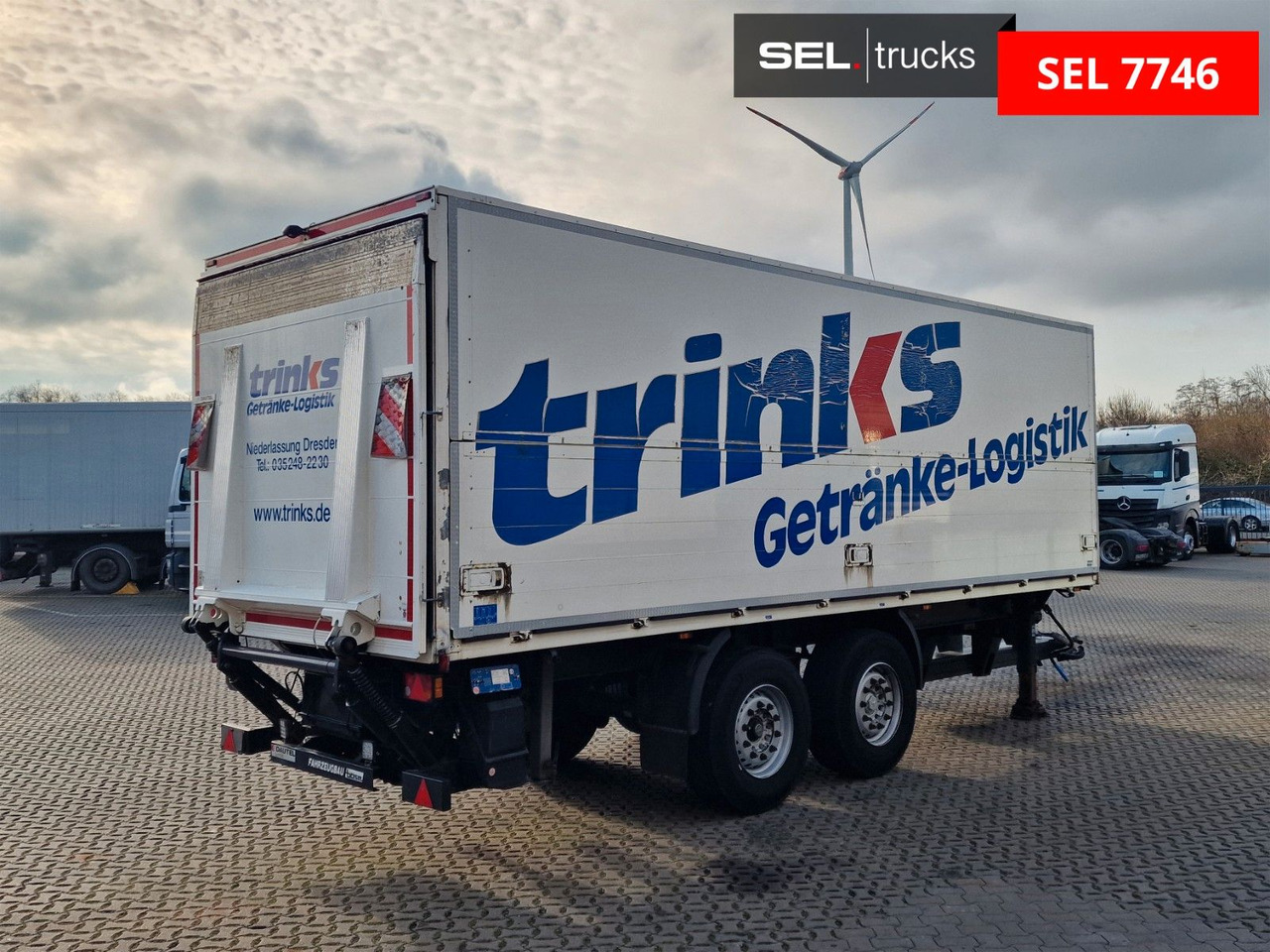 Böse BTA 7.3 / Ladebordwand / 2 Achsen - Tandem - Приколка за пијалоци: слика 5 Böse BTA 7.3 / Ladebordwand / 2 Achsen - Tandem - Приколка за пијалоци: слика 5