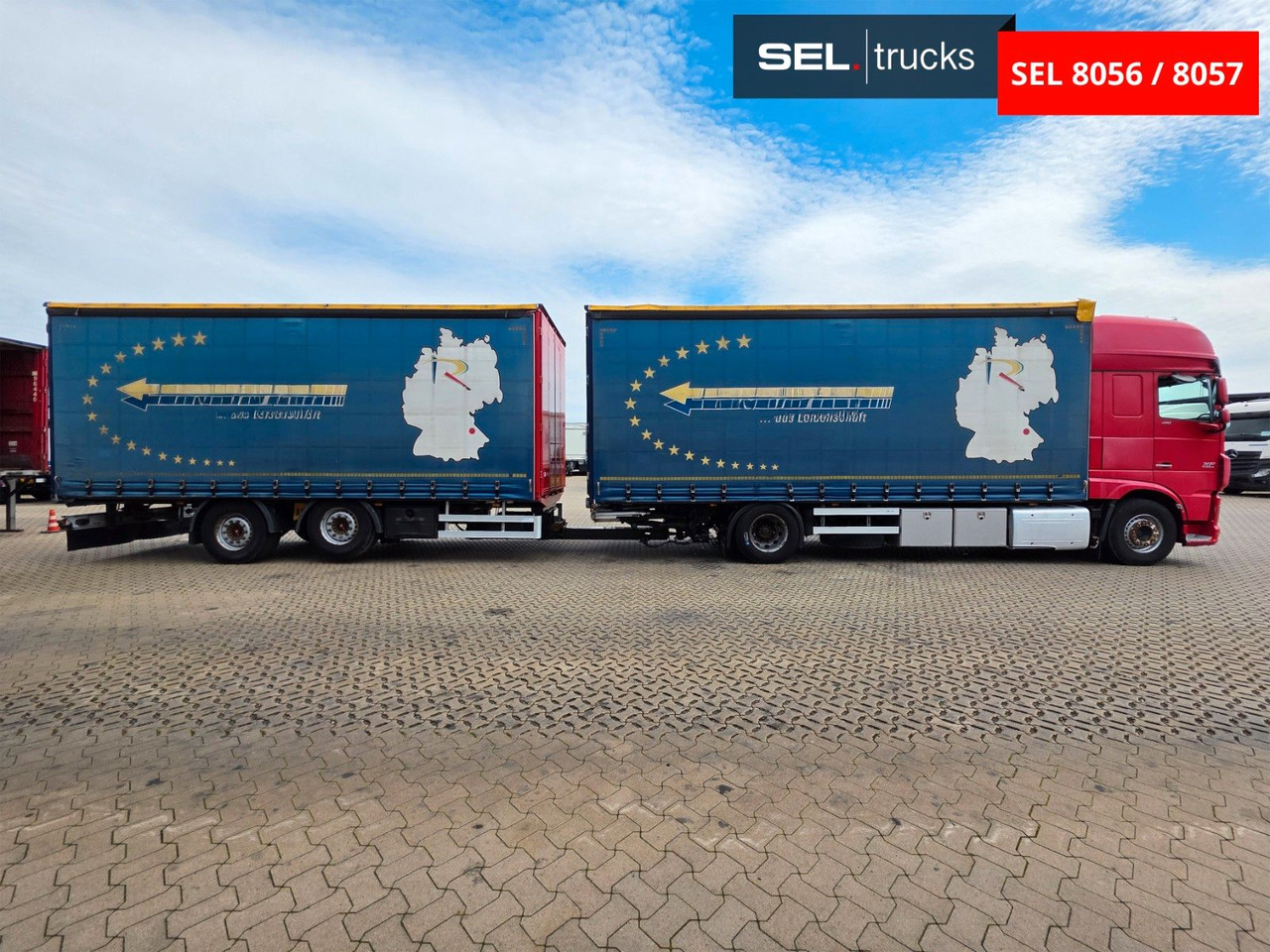 DAF XF 410 / ZF Intarder / Durchladezug - Камион со церада: слика 4 DAF XF 410 / ZF Intarder / Durchladezug - Камион со церада: слика 4
