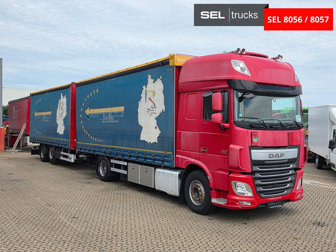 DAF XF 410 / ZF Intarder / Durchladezug - Камион со церада: слика 3 DAF XF 410 / ZF Intarder / Durchladezug - Камион со церада: слика 3