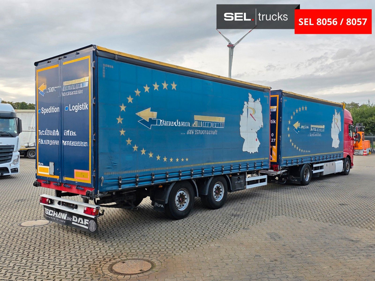 DAF XF 410 / ZF Intarder / Durchladezug - Камион со церада: слика 5 DAF XF 410 / ZF Intarder / Durchladezug - Камион со церада: слика 5
