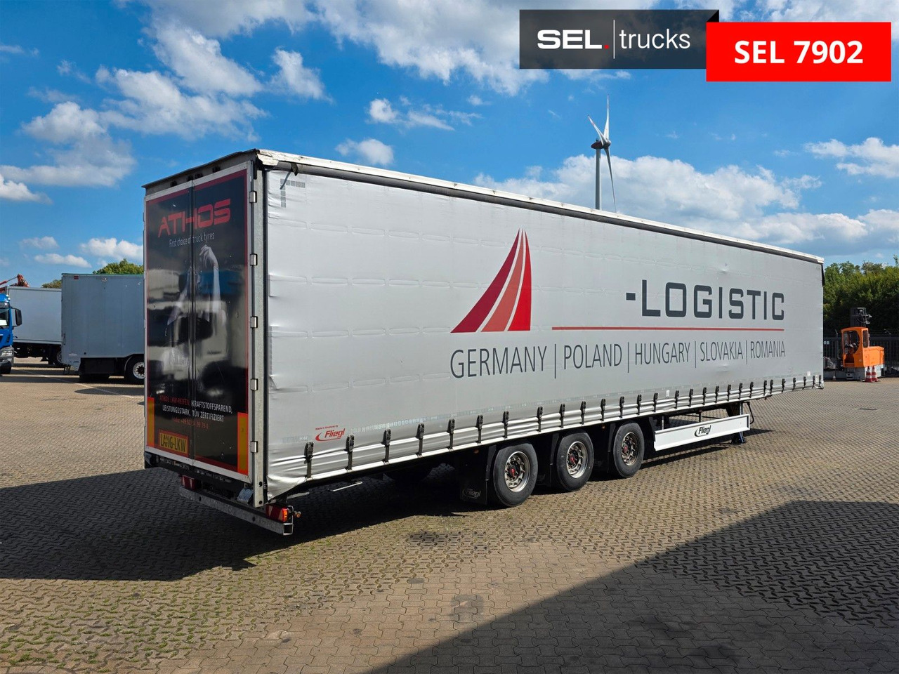 Fliegl SDS 390 X-tra Long / Mega / Long Trailer - Полуприколка со церада: слика 5 Fliegl SDS 390 X-tra Long / Mega / Long Trailer - Полуприколка со церада: слика 5