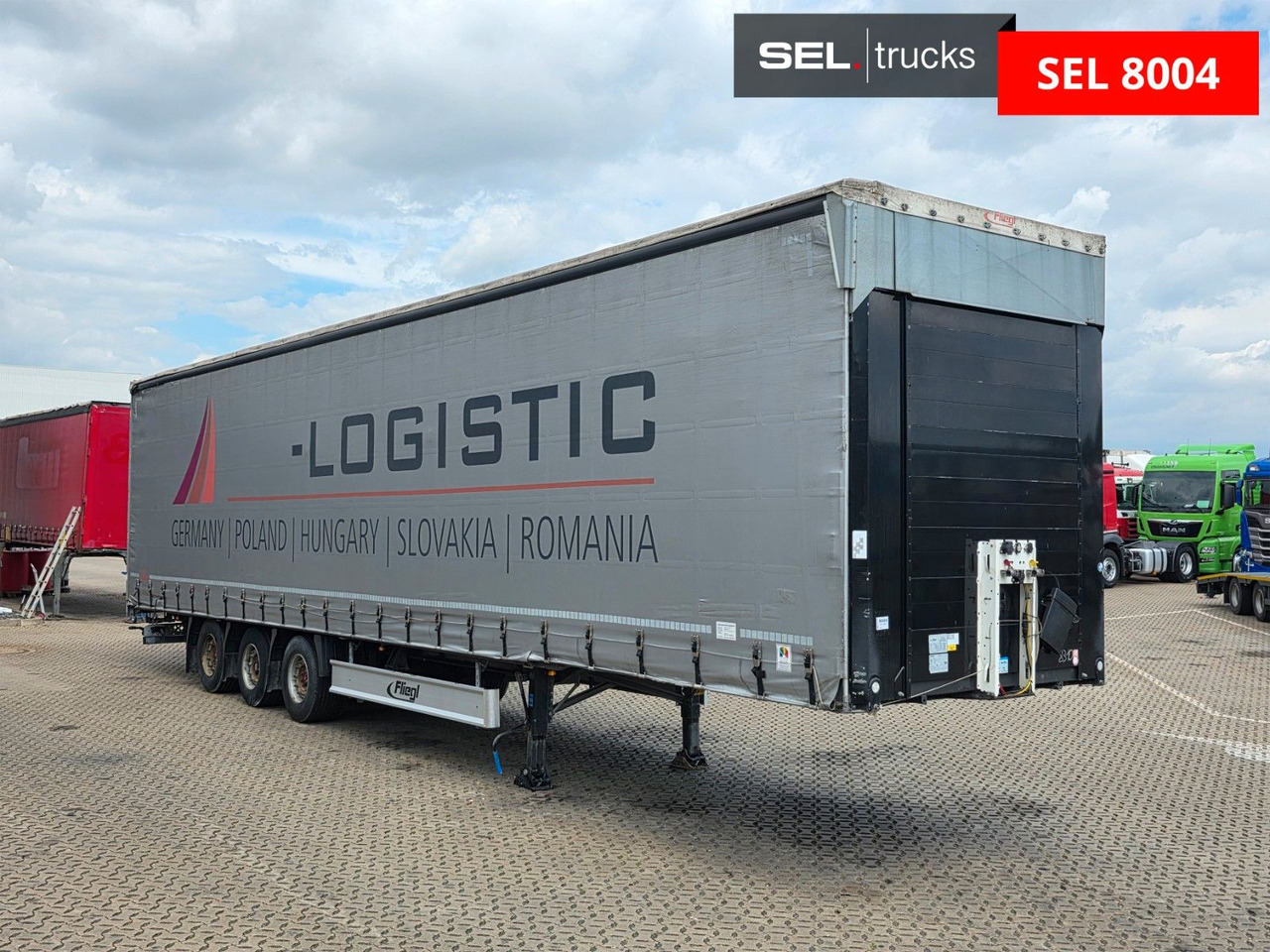 Fliegl SDS01 / Hubdach / EDSCHA / Mega / Liftachse - Полуприколка со церада: слика 3 Fliegl SDS01 / Hubdach / EDSCHA / Mega / Liftachse - Полуприколка со церада: слика 3